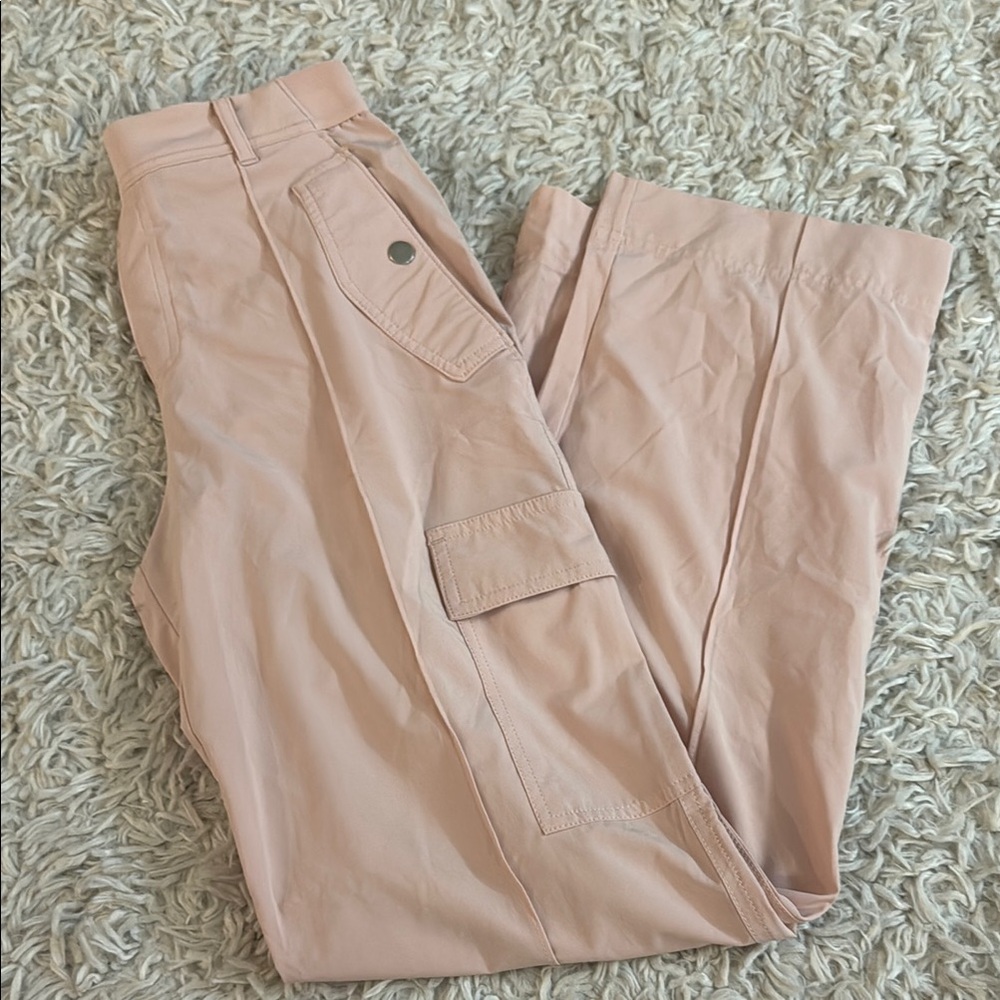 Athleta Light Pink Cargo Pants
